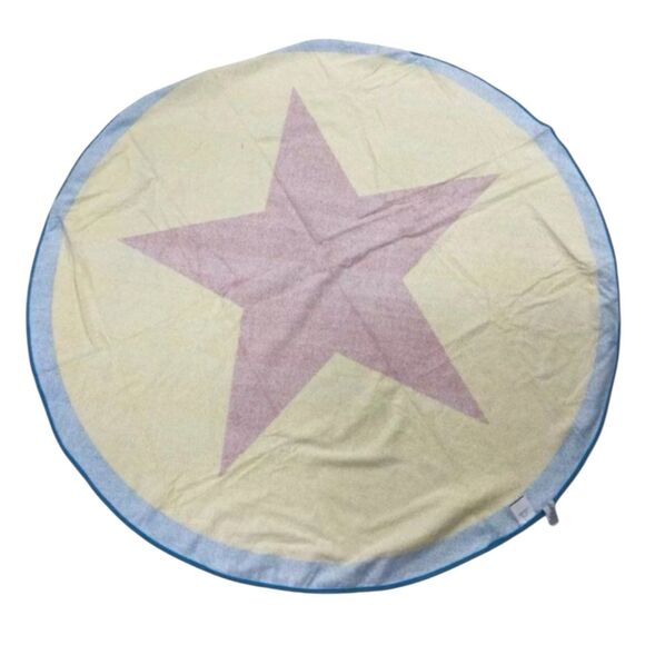 Disney Parks Towel Adult Yellow Pixar Toy Story Luxo Ball Giant Beach Pool Star - Picture 2 of 5